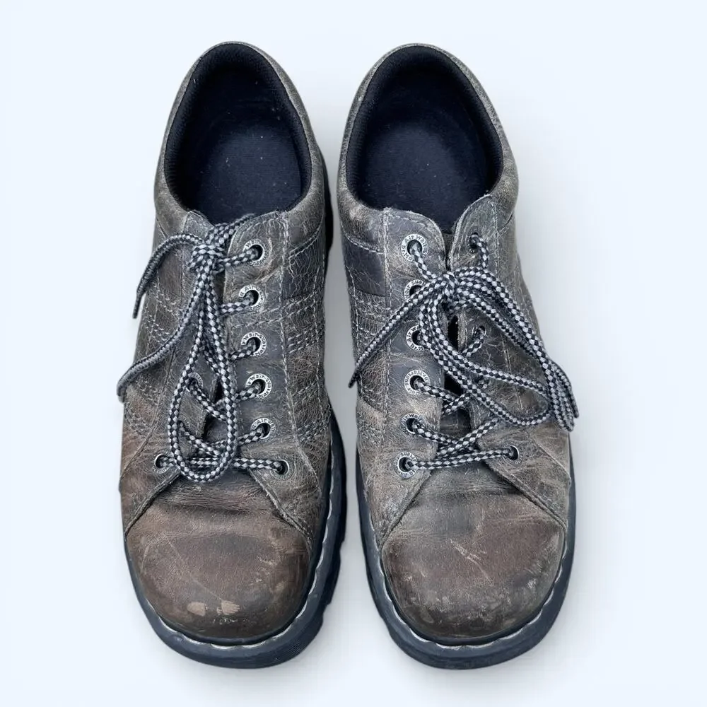 Vintage Y2K Dr. Martens Chunky Broden Leather Oxford Shoes Men’s 10 / Women’s 11